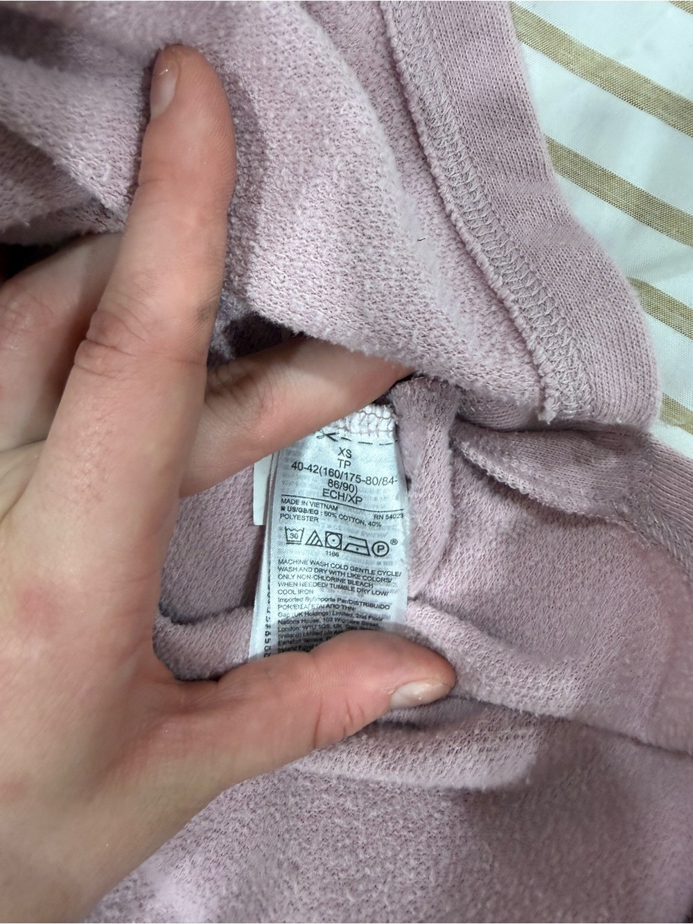GAP pink long sleeve XS - Picture 7 of 10